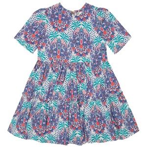 Cara Cara palm medallion dress - little girls size 6